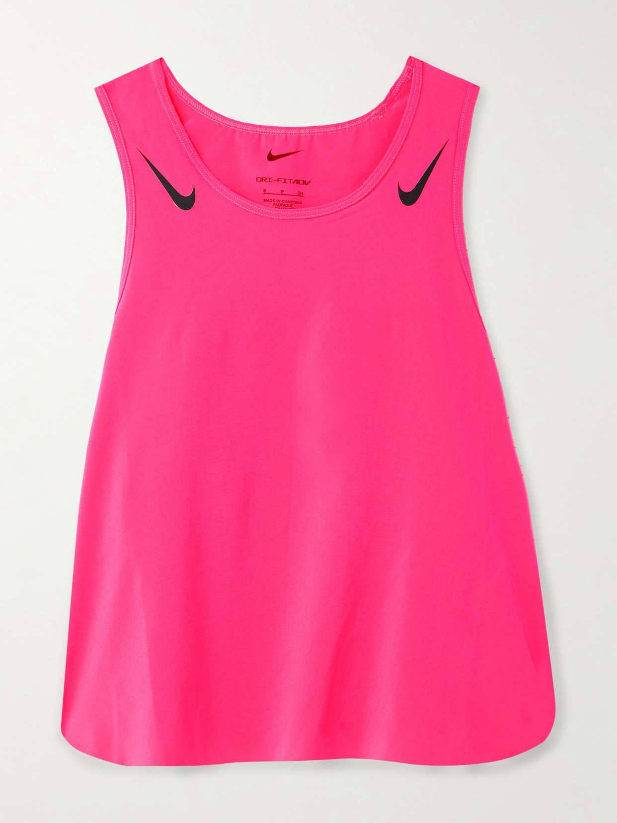 Nike Aeroswift Cropped Dri-fit Adv Tank In Pink