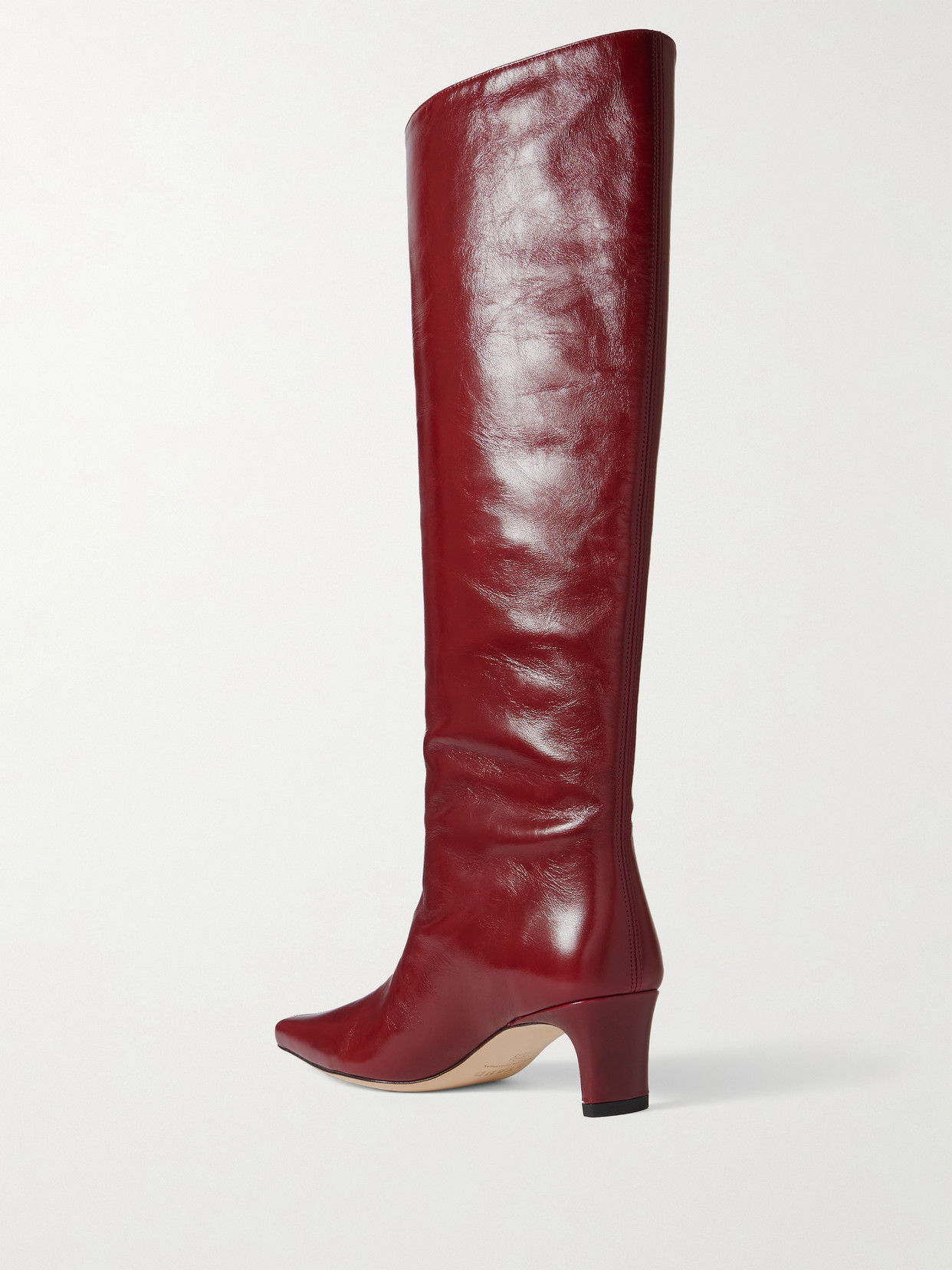 Wally Leather Knee Boots