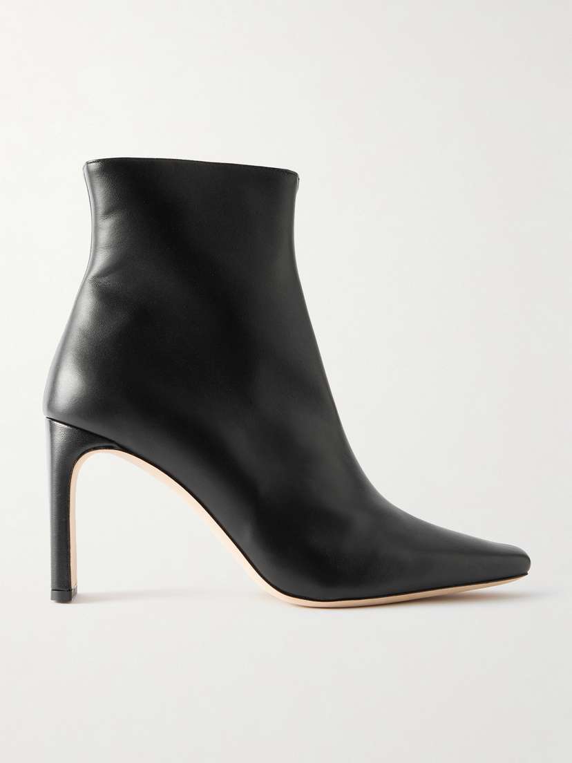 Staud Wally Leather Ankle Boots