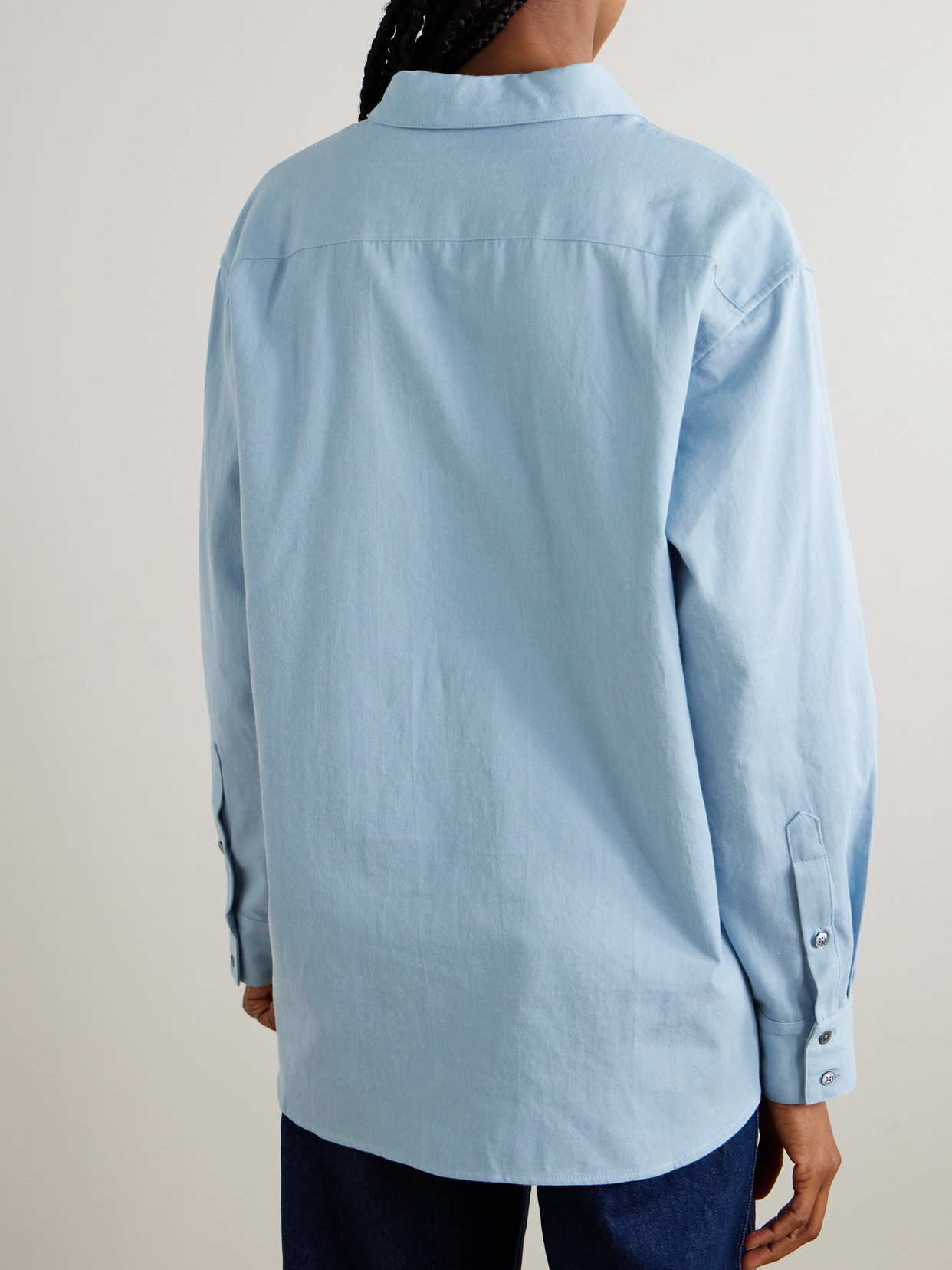 Ramona Cotton-Flannel Shirt