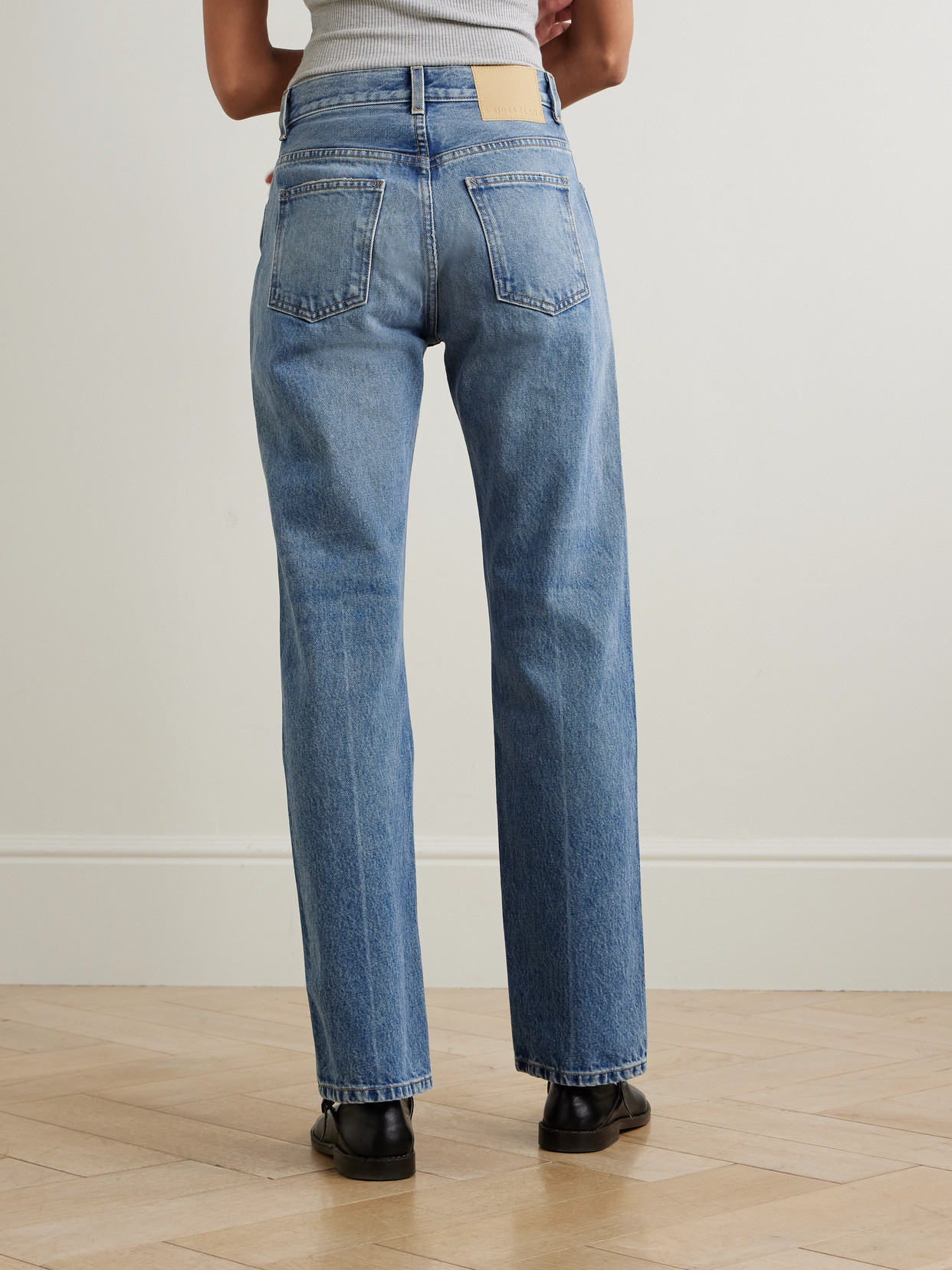 Mira High-Rise Straight-Leg Jeans