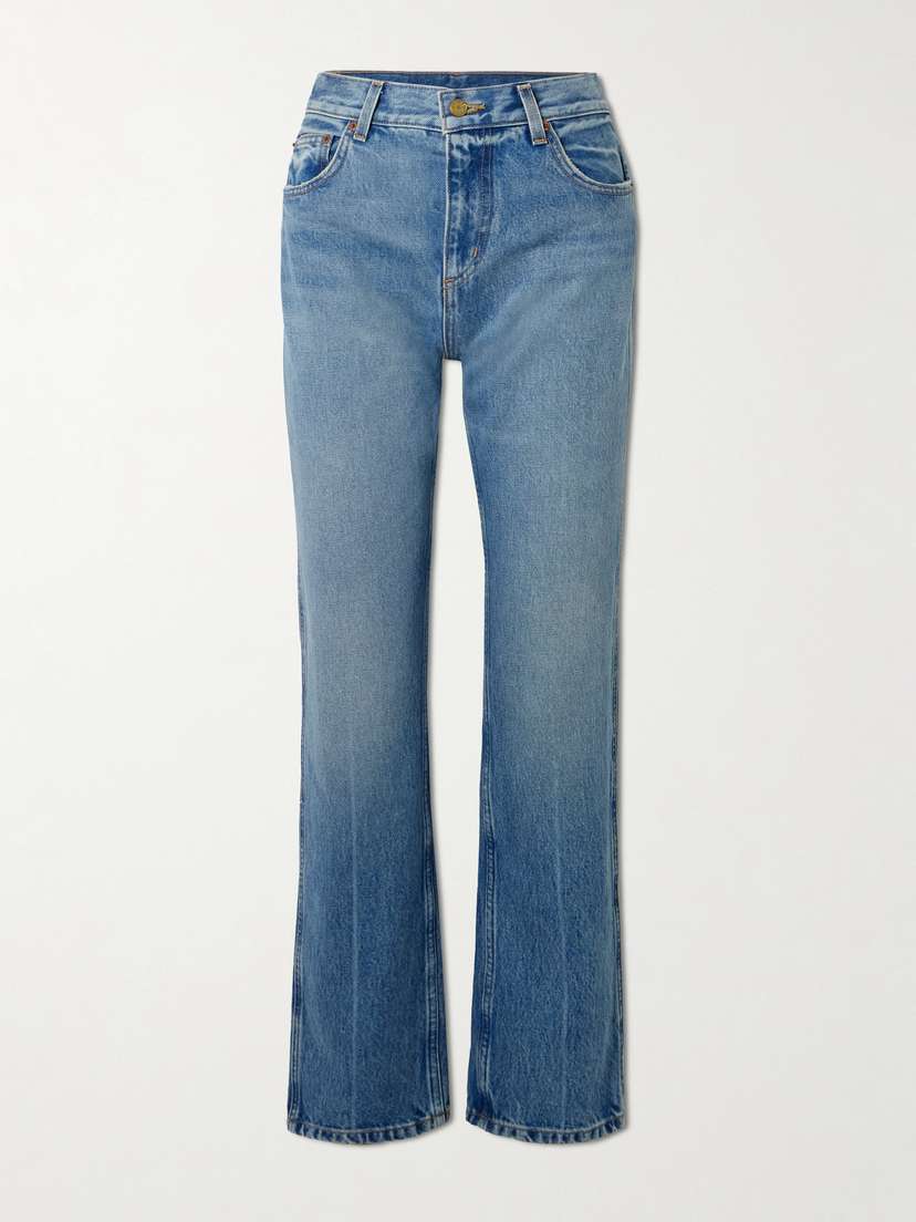 B SIDES Mira High-rise Straight-leg Jeans