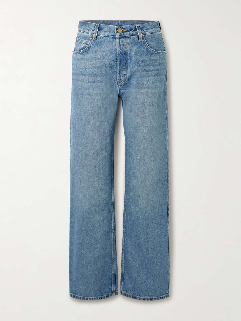B SIDES Bec High-rise Wide-leg Jeans