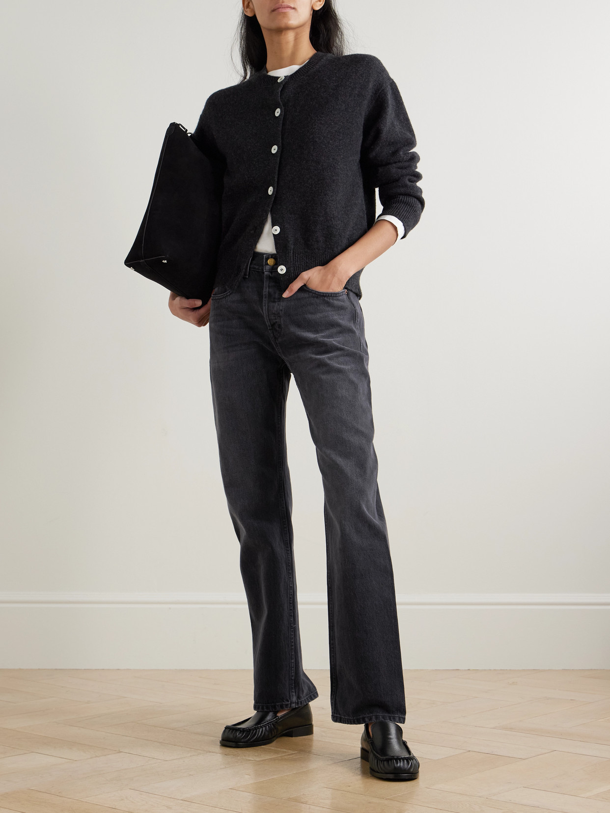 B Sides Tilda Mid-rise Straight-leg Jeans In Black