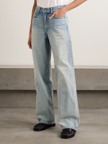B Sides Elissa high-rise wide-leg jeans