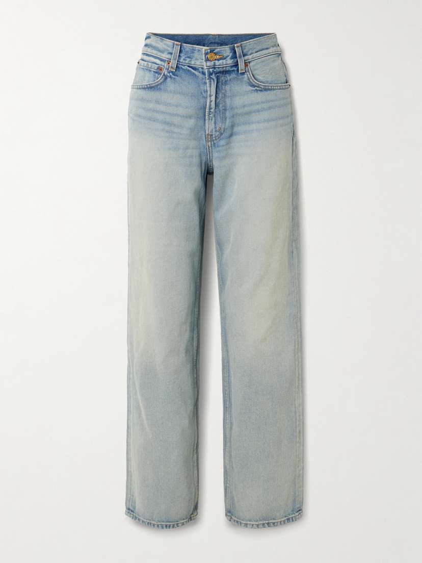 B SIDES Elissa High-rise Wide-leg Jeans