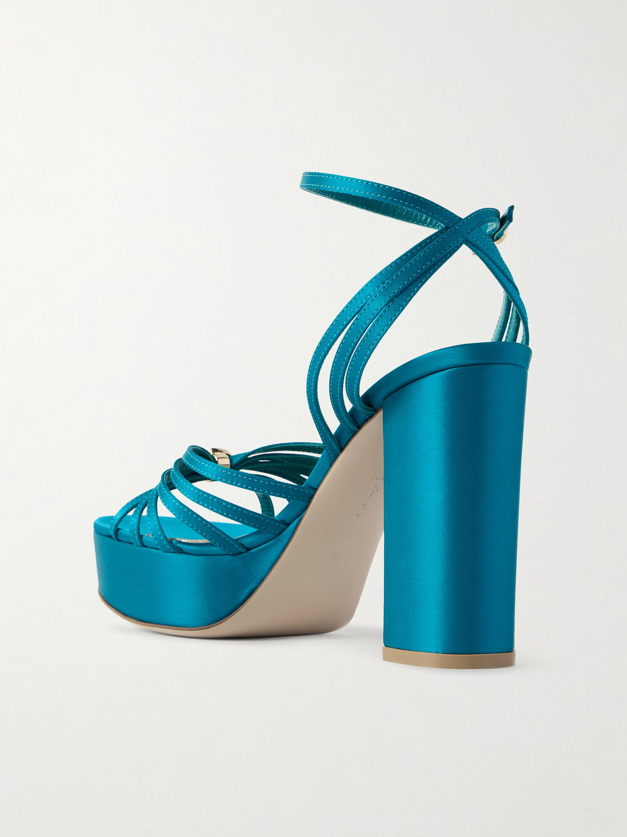 Rita 110 Satin Platform Sandals