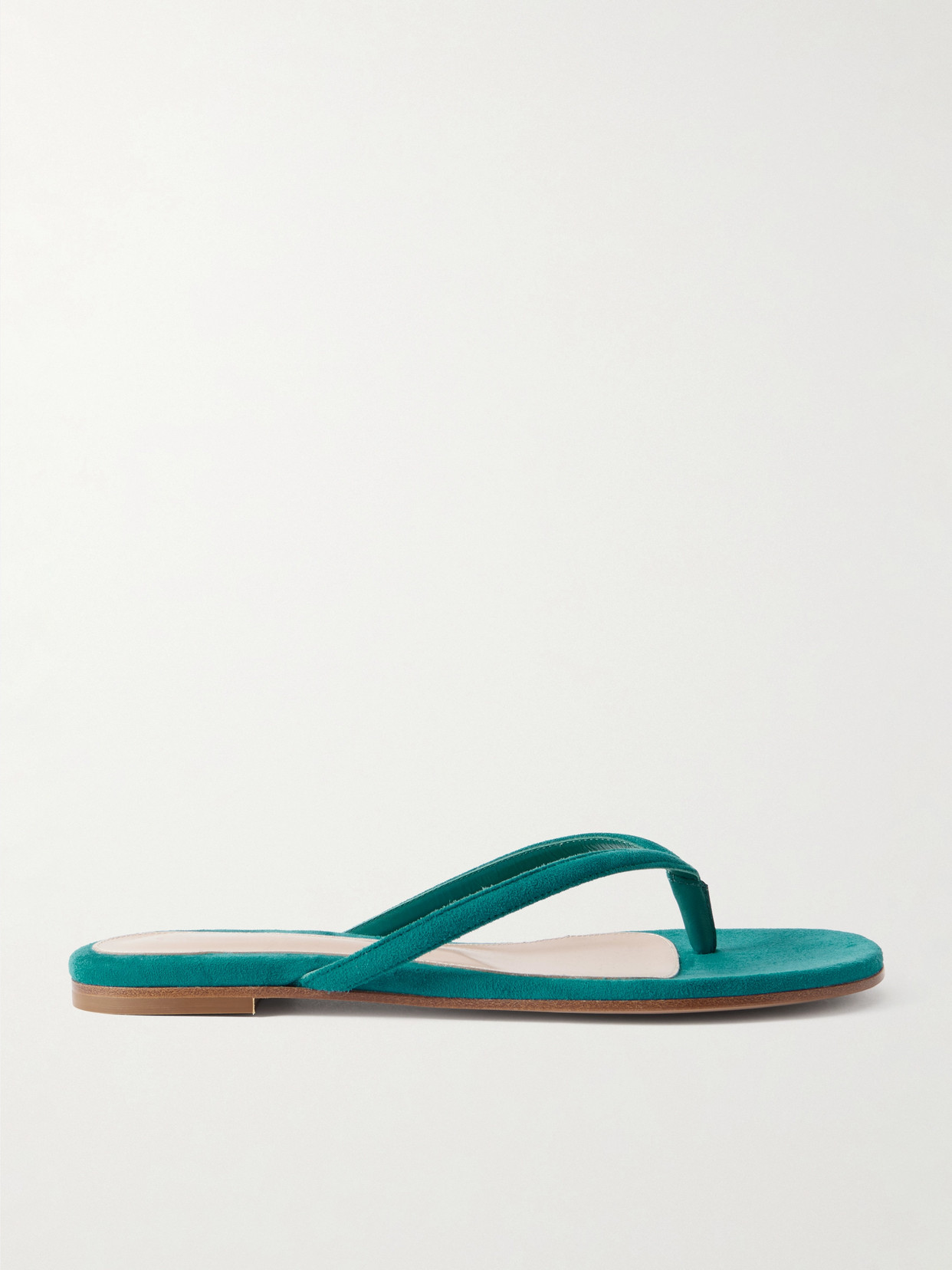 Gianvito Rossi Calypso Suede Sandals In Green