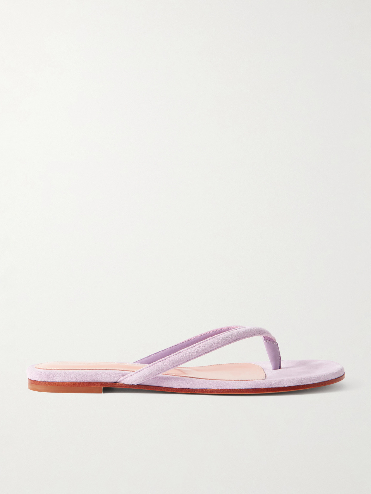 Gianvito Rossi Calypso Suede Sandals In Purple