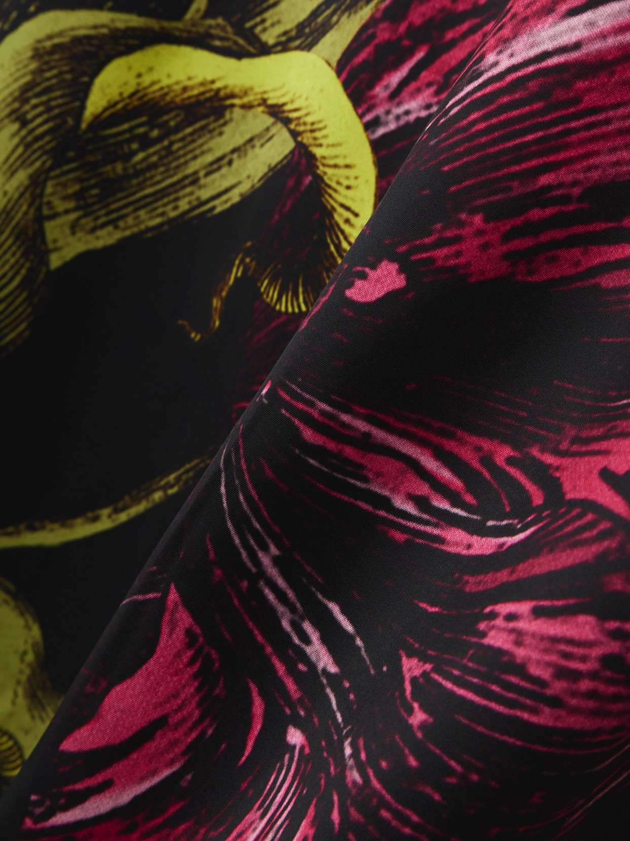 Erdem Floral-print Duchess Satin Sleeveless Gown In Black