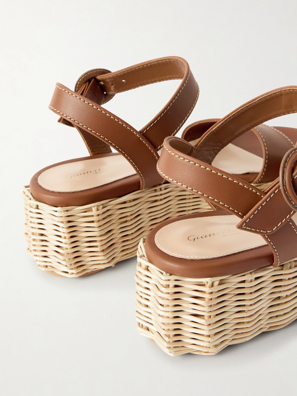 20 Leather Platform Sandals