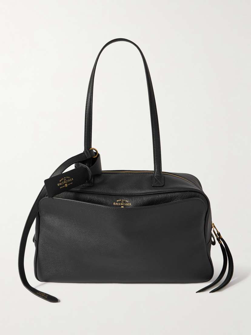 Balenciaga Carrie Medium Textured-leather Tote