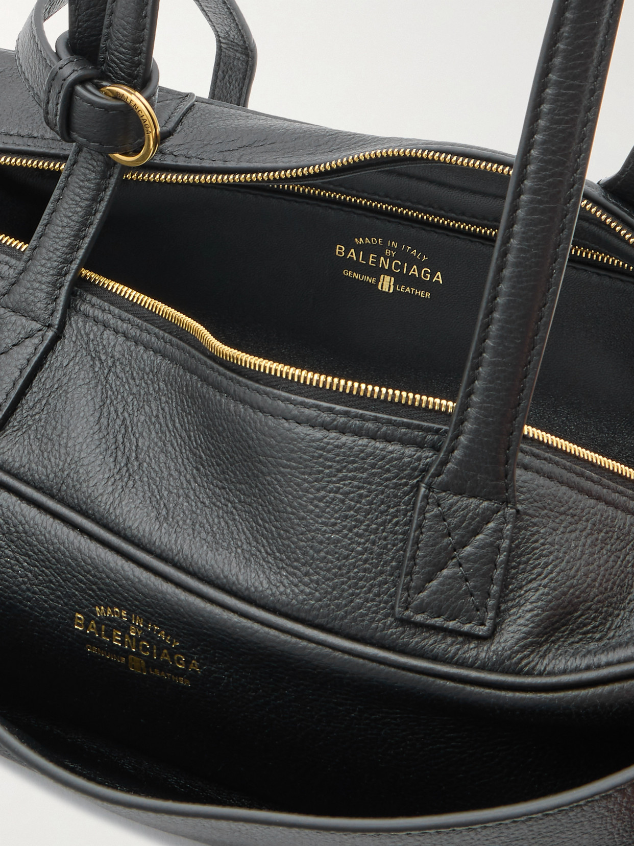 Carrie Small Textured-Leather Shoulder Bag