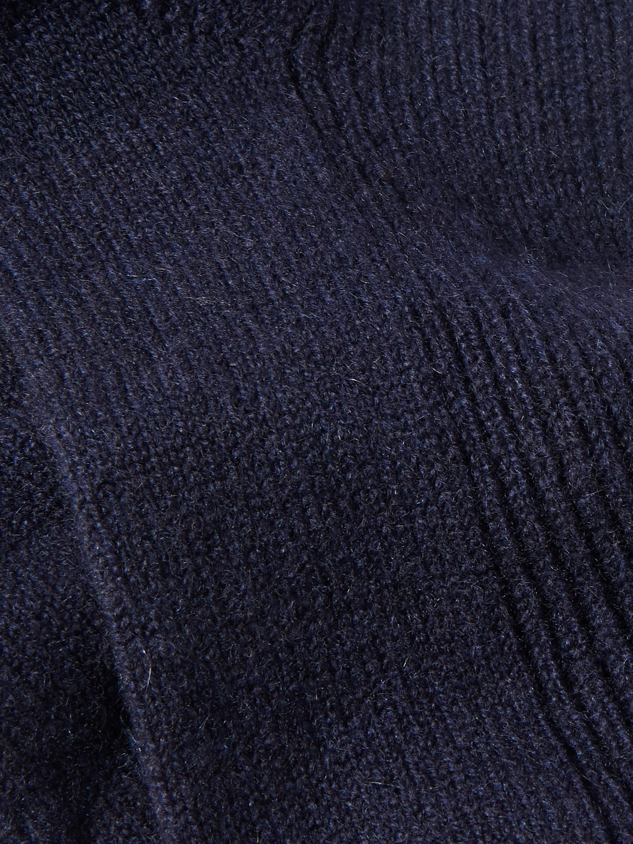 Johnstons Of Elgin Ribbed Cashmere Socks In Blue