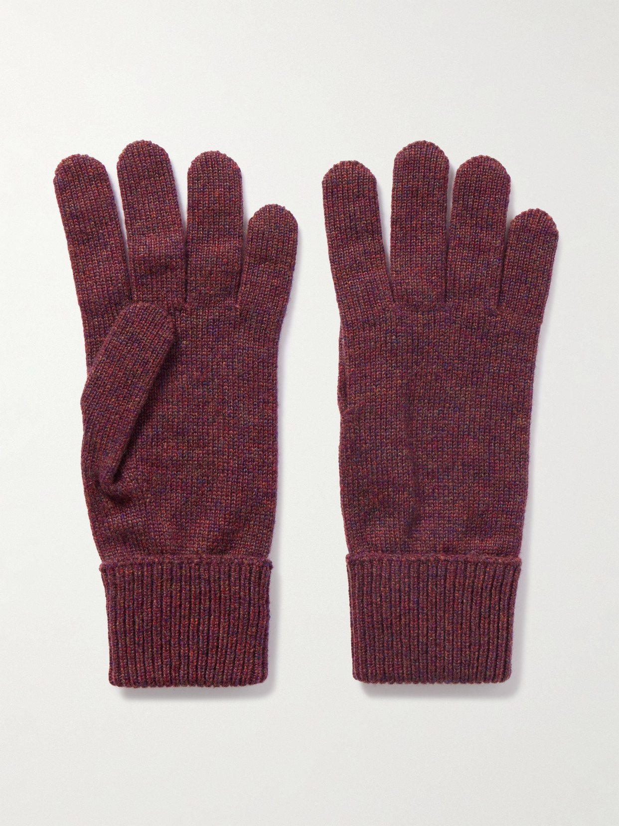 Johnstons Of Elgin Cashmere Gloves In Burgundy
