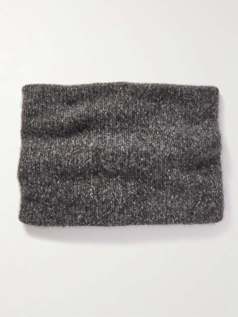 Johnstons of Elgin Cashmere And Silk-blend Snood