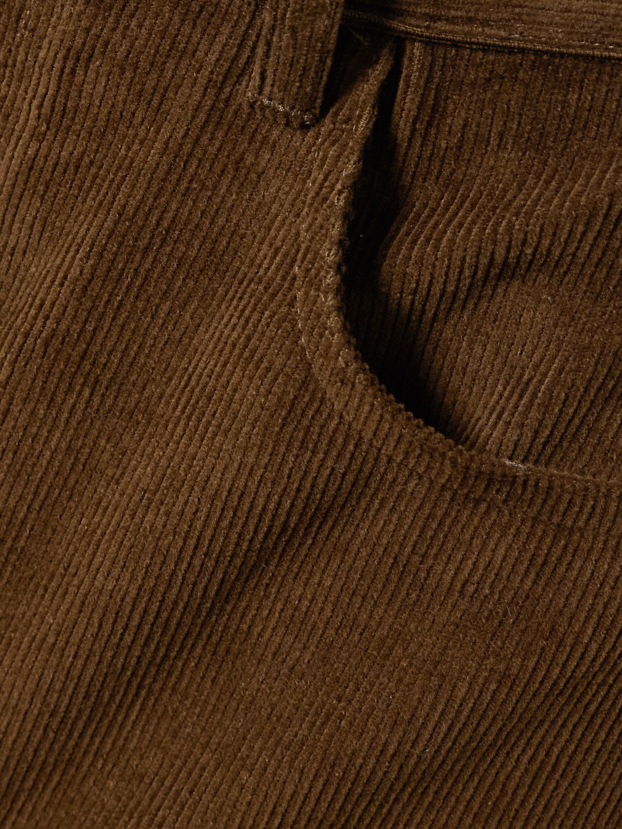 Le Kasha Vicence Cotton-corduroy Wide-leg Pants In Brown