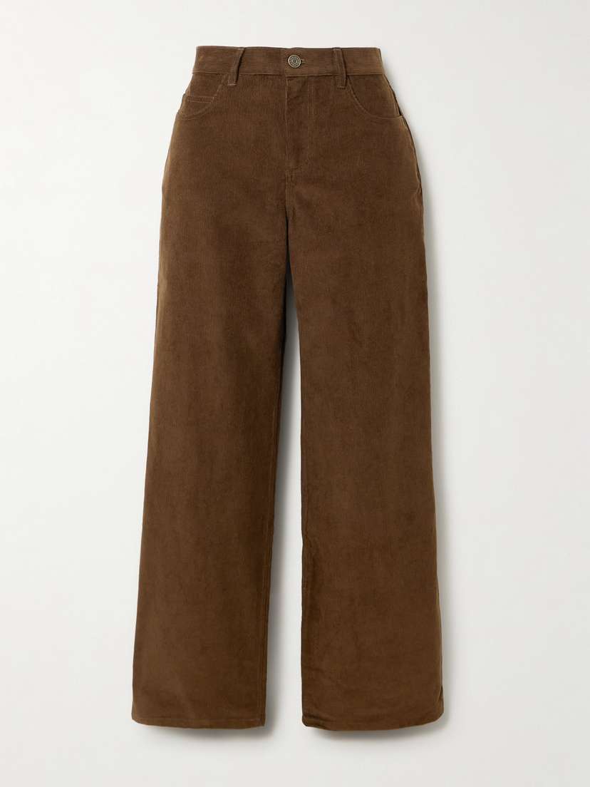 Le Kasha Vicence Cotton-corduroy Wide-leg Pants