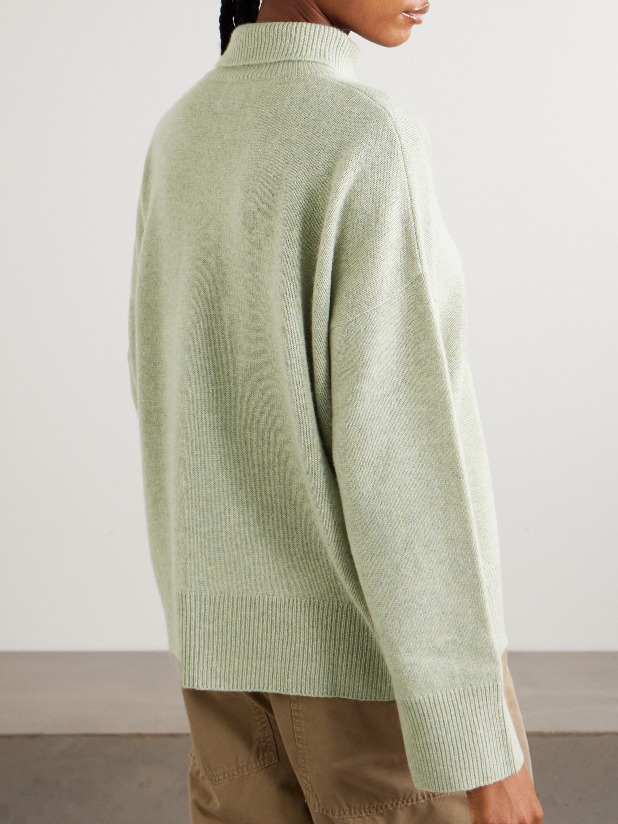 Le Kasha Organic cashmere turtleneck sweater