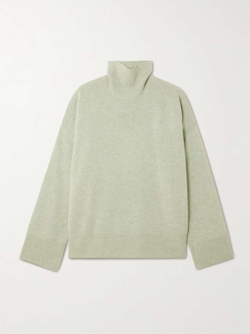 Le Kasha Organic Cashmere Turtleneck Sweater