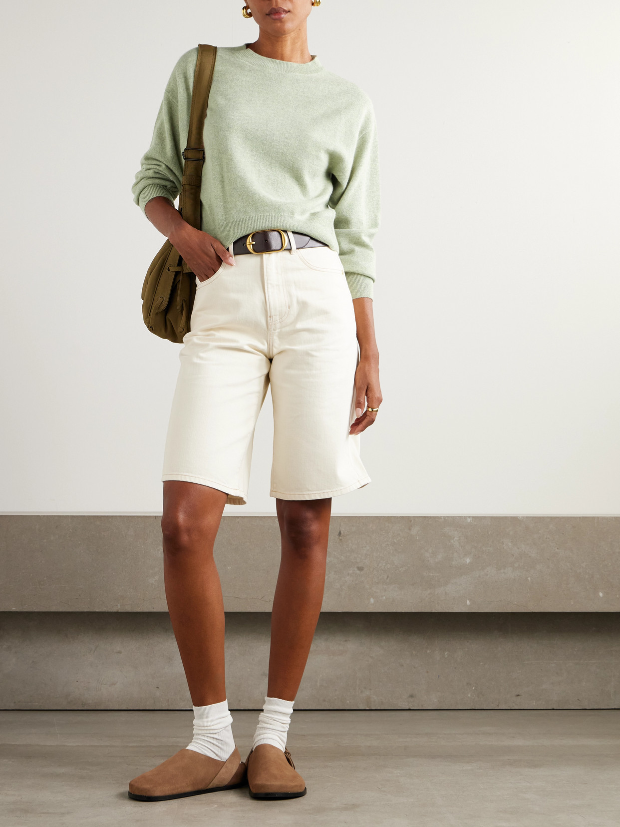 Menorca Mélange Organic Cashmere Sweater