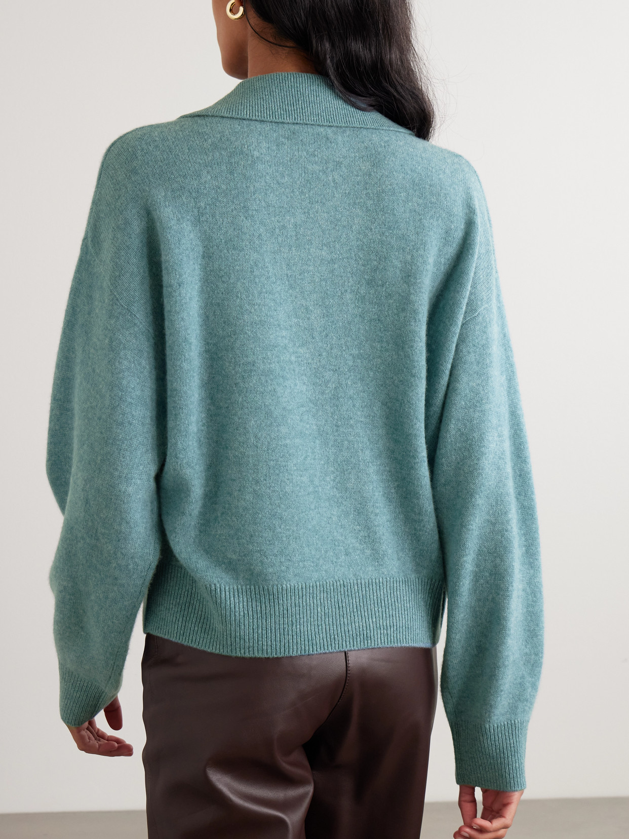 Jacksob Brushed Organic Cashmere Sweater