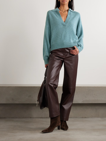 Le Kasha Jacksob brushed organic cashmere sweater