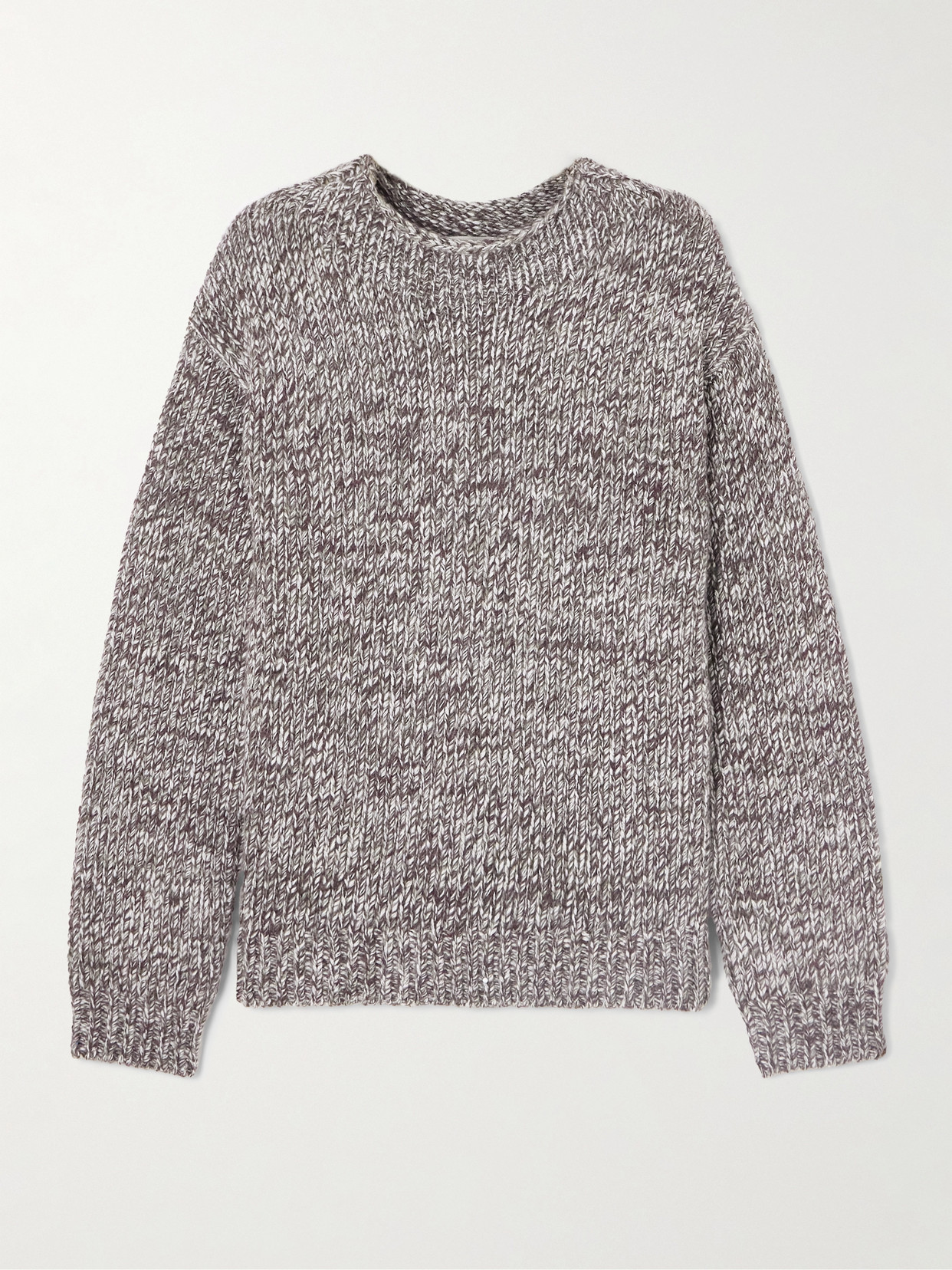 Le Kasha Brest Organic Cashmere Sweater In Purple
