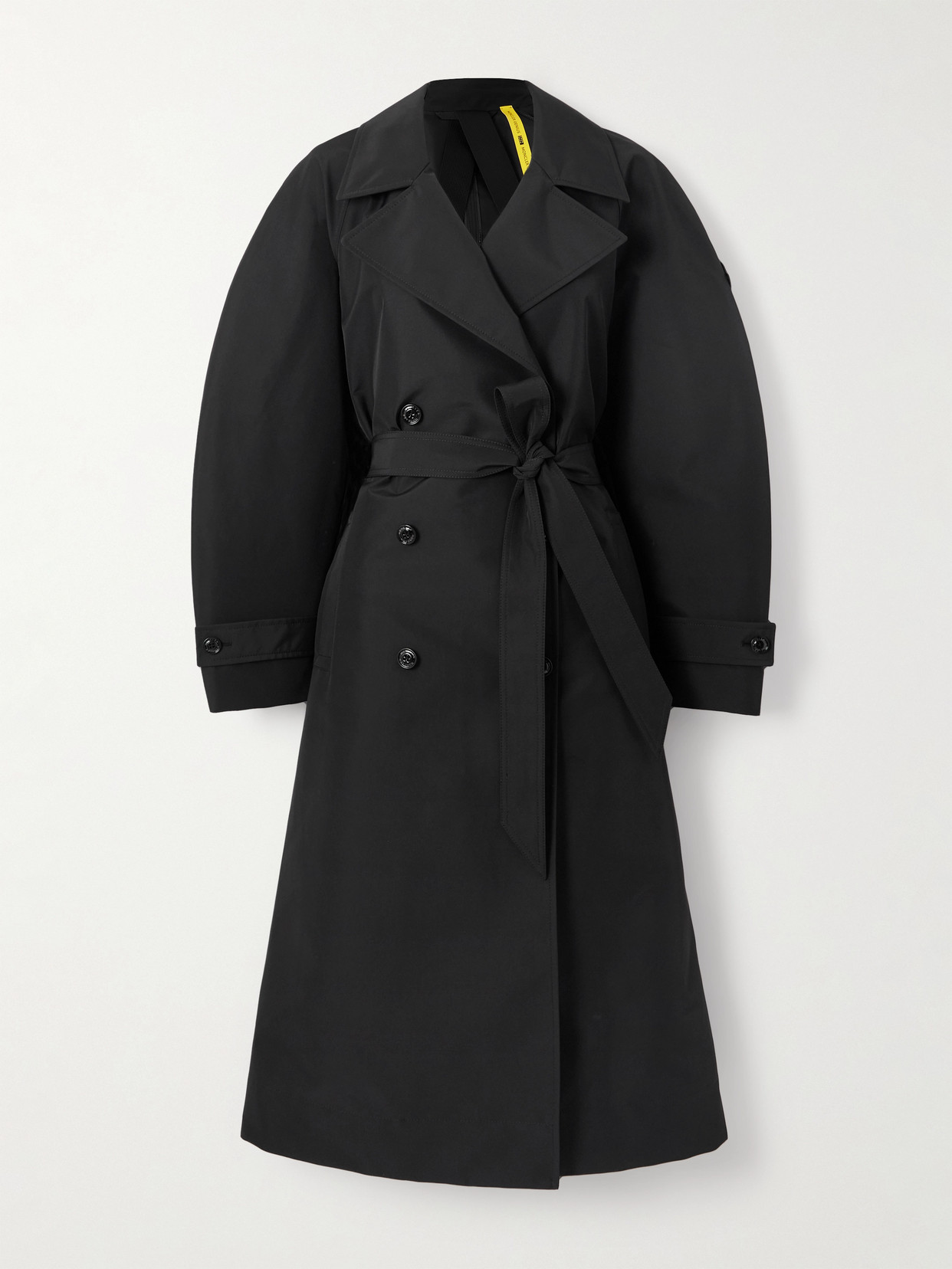 Moncler Genius Moncler X Edward Enninful Zake Technical Trench Coat In Black