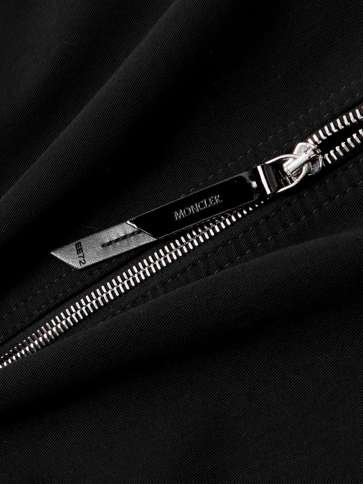 Moncler Genius + Edward Enninful Cotton-twill Midi Skirt In Black
