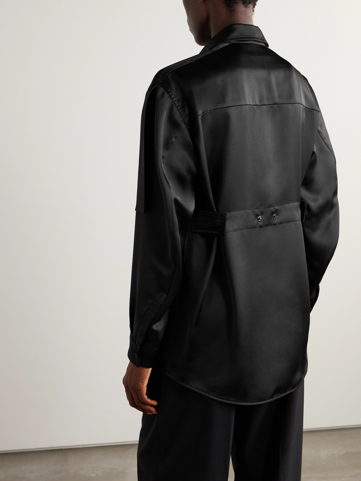 Moncler Genius Moncler X Edward Enninful Shirt In Black