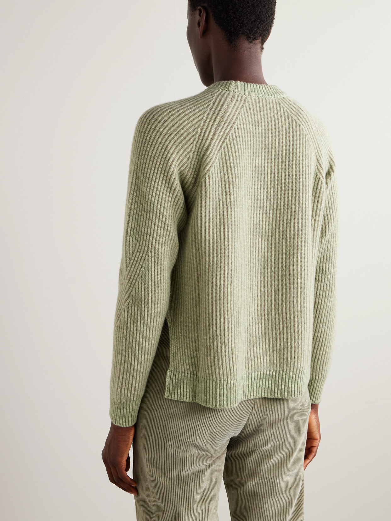 Ribbed Cashmere Sweater