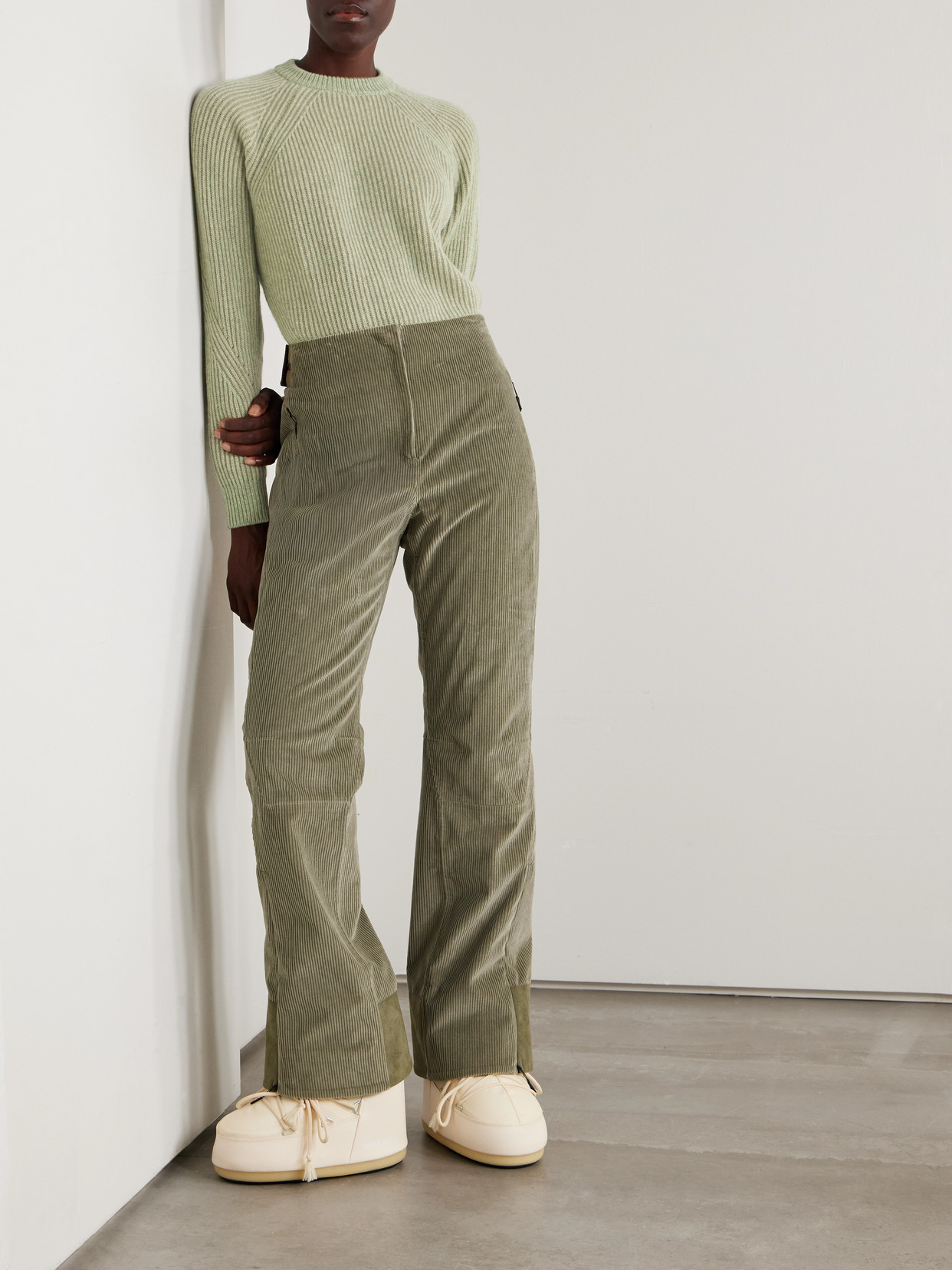 Ribbed Cashmere Sweater
