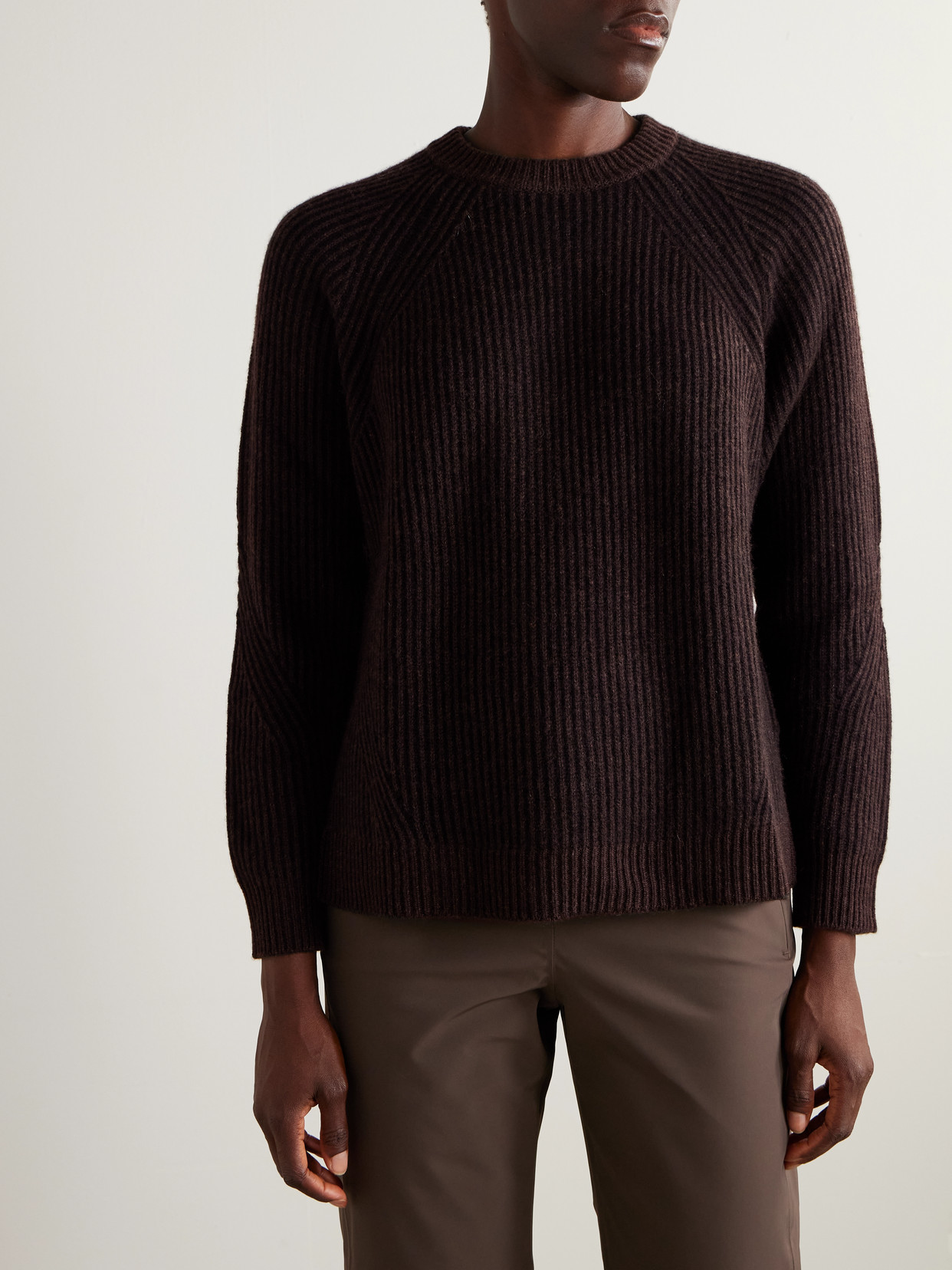 Ribbed Cashmere Sweater
