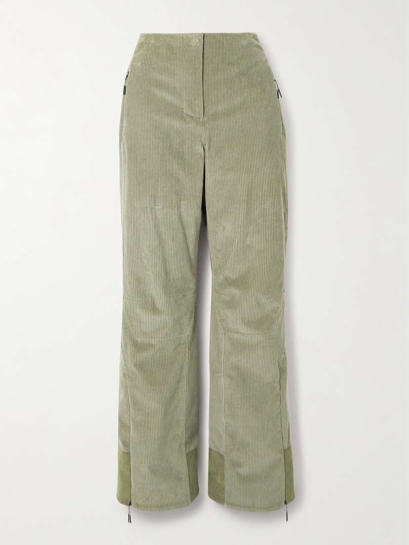 Sease Akuna Padded Corduroy Straight-leg Ski Pants