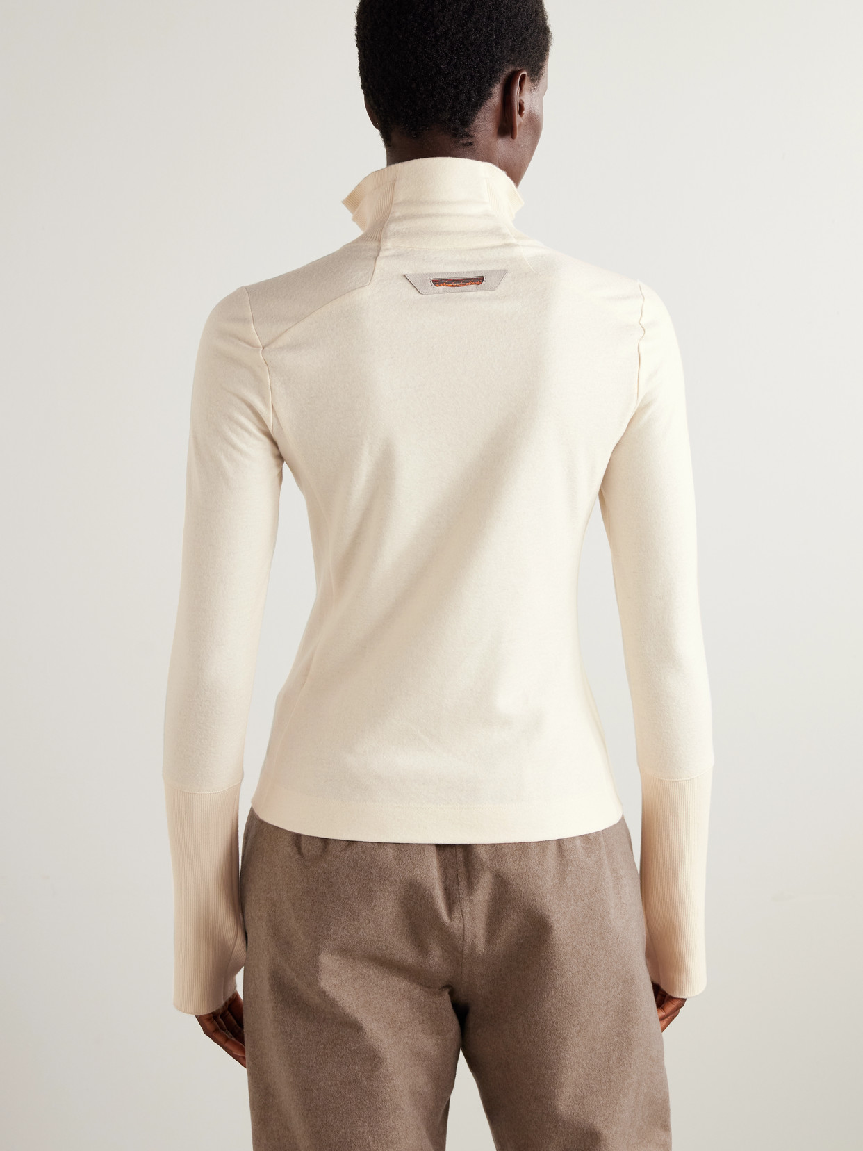 Sease Ariel Fleece Ski Top In White