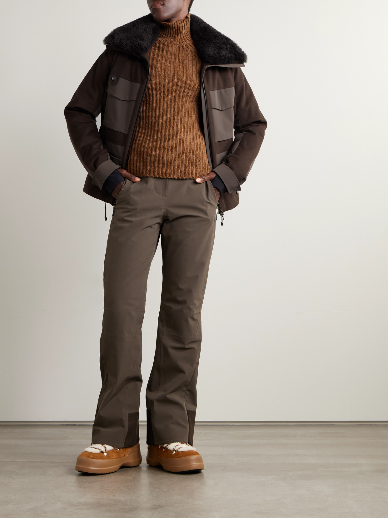 Athos Ribbed Cashmere Turtleneck Sweater