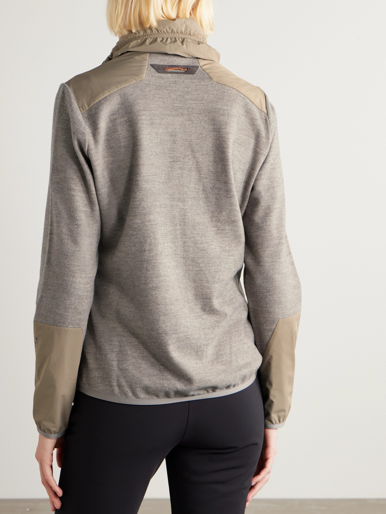 Alon 2.0 Padded Shell-Trimmed Wool-Blend Jacket