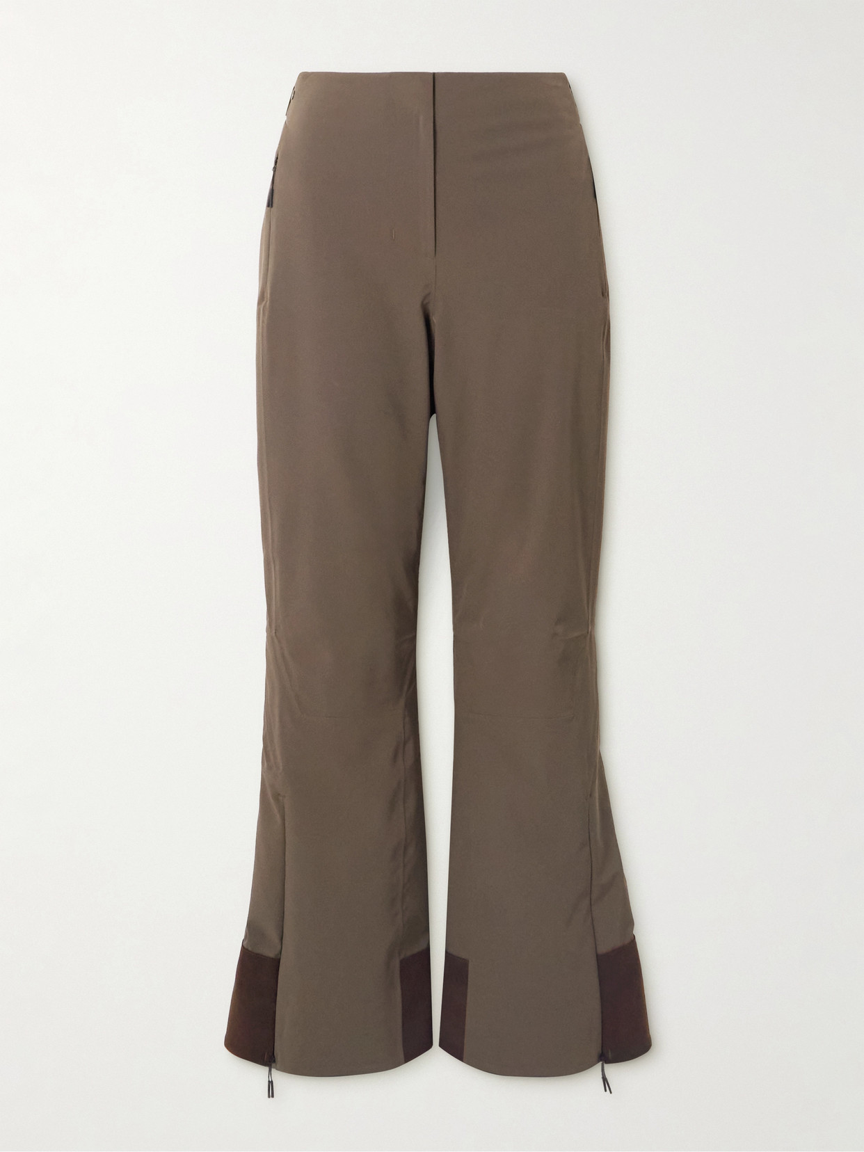 Sease Akuna Straight-leg Ski Pants In Brown