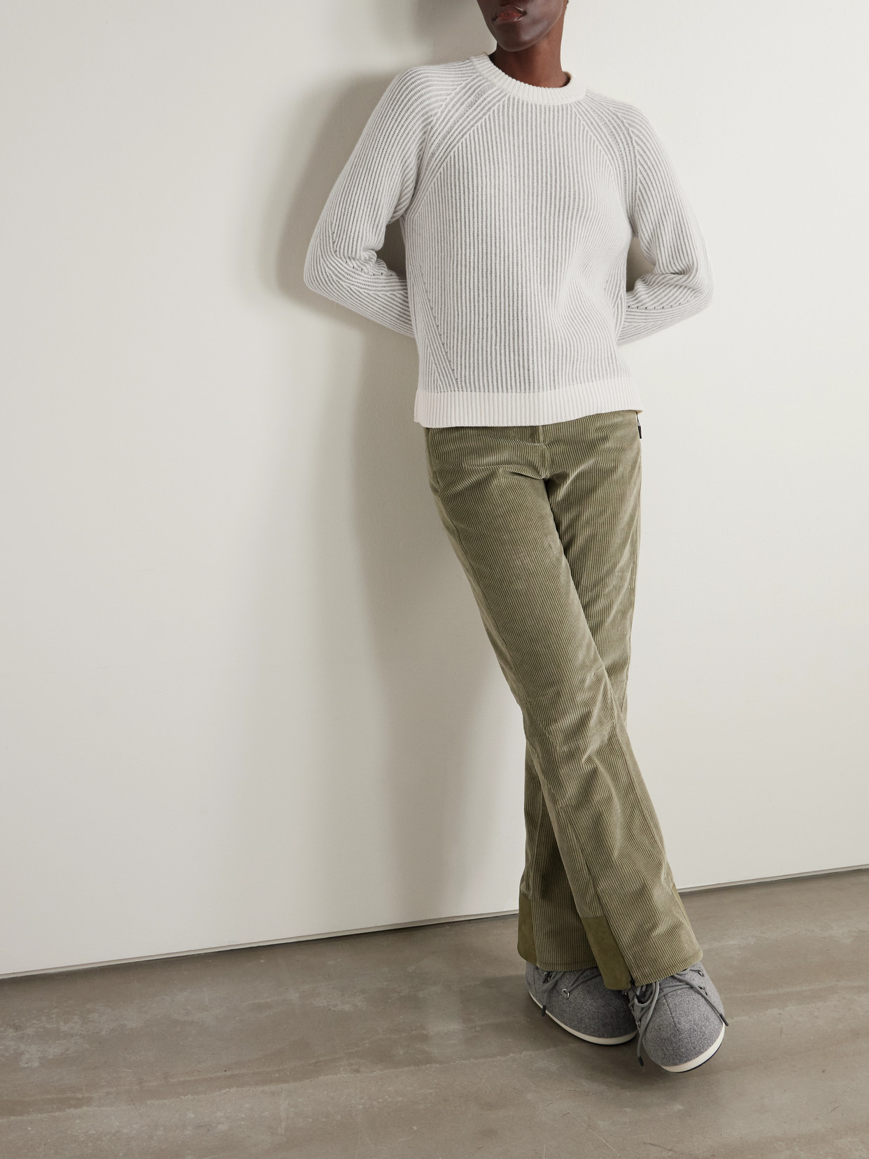 Ribbed Cashmere Sweater