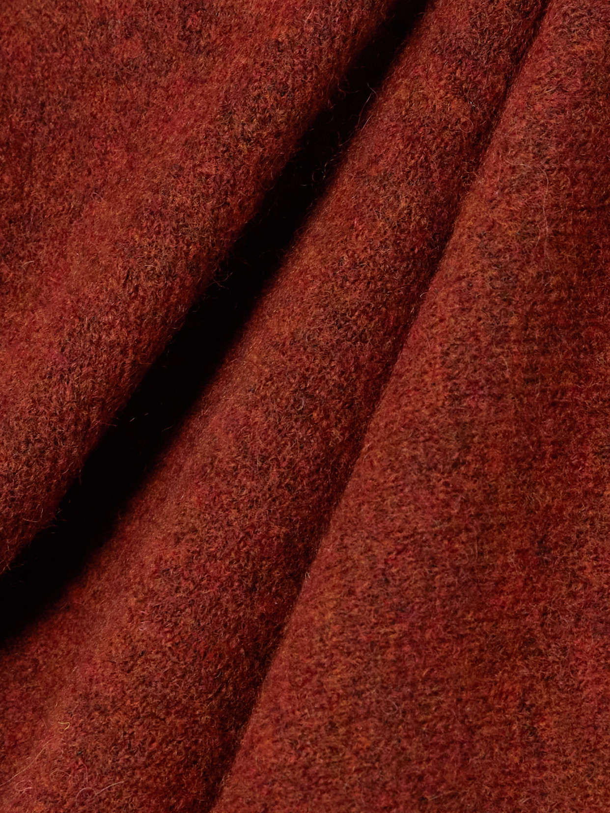 Proenza Schouler Abie Boiled Knitted Sweater In Burgundy