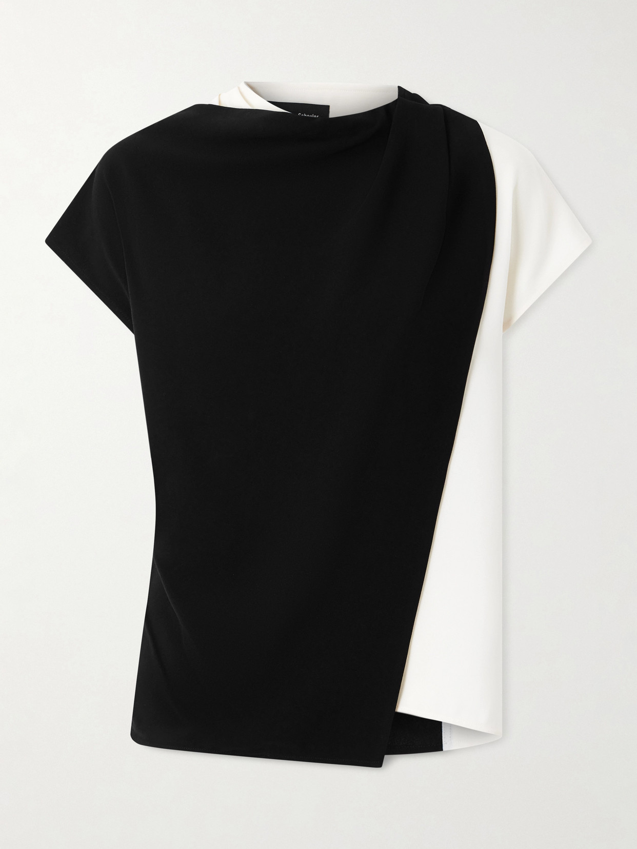 Elsa Asymmetric Crepe Top