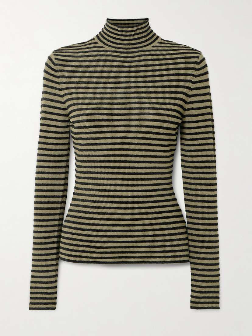 Proenza Schouler Didi Striped Knitted Sweater