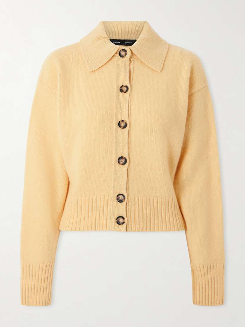 Proenza Schouler Rocio Cahsmere-blend Cardigan