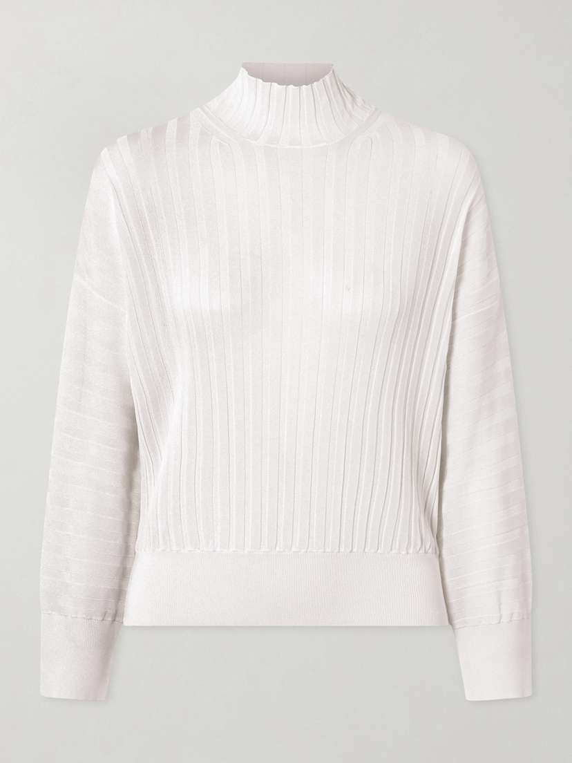 Proenza Schouler Luiza Ribbed-knit Turtleneck Sweater