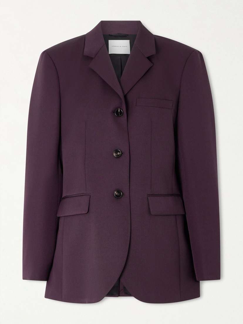 Veronica de Piante Fini Wool Blazer