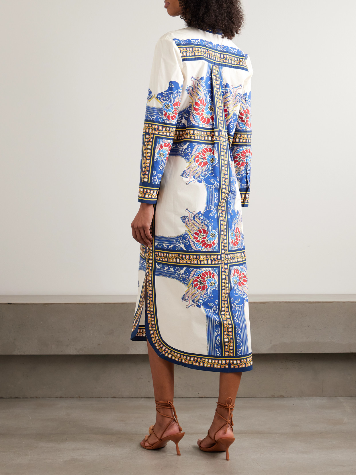 Sundowner Printed Cotton-Poplin Tunic