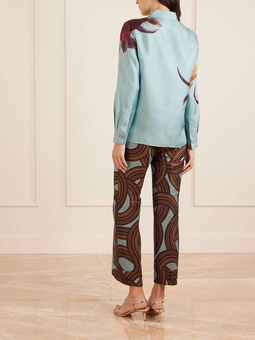 La DoubleJ Boy Printed Silk-twill Shirt | Thumbnail 4 La DoubleJ Boy Printed Silk-twill Shirt | Thumbnail 4