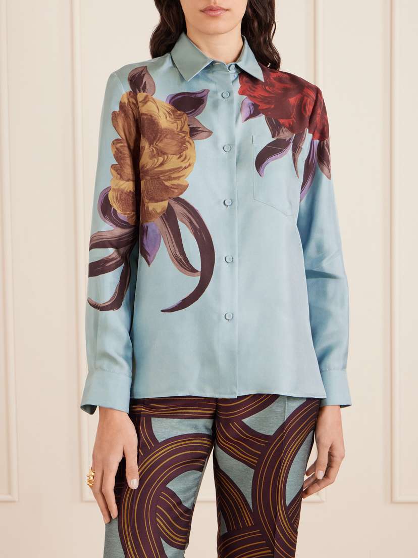 La DoubleJ Boy Printed Silk-twill Shirt | Thumbnail 3 La DoubleJ Boy Printed Silk-twill Shirt | Thumbnail 3