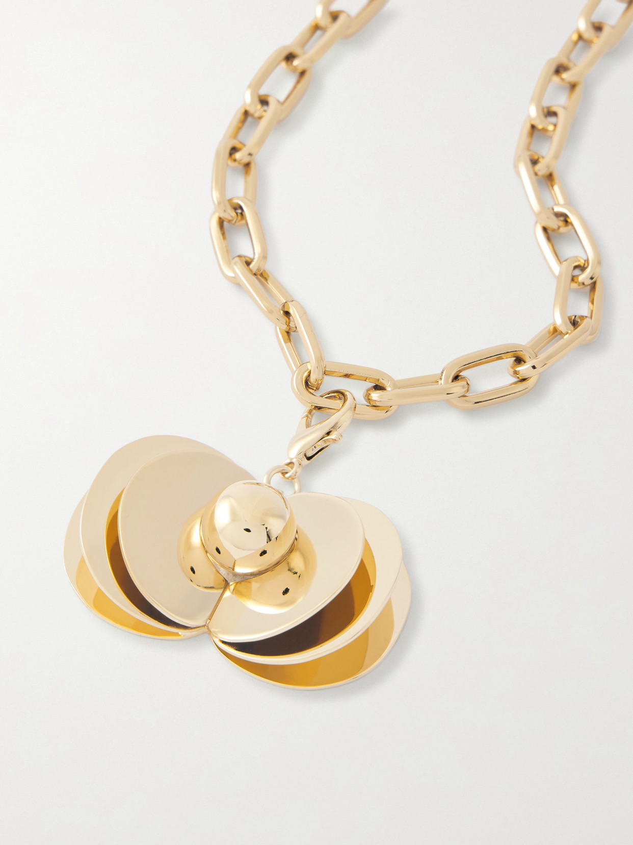 La Doublej Aura Gold-tone Necklace In Gold